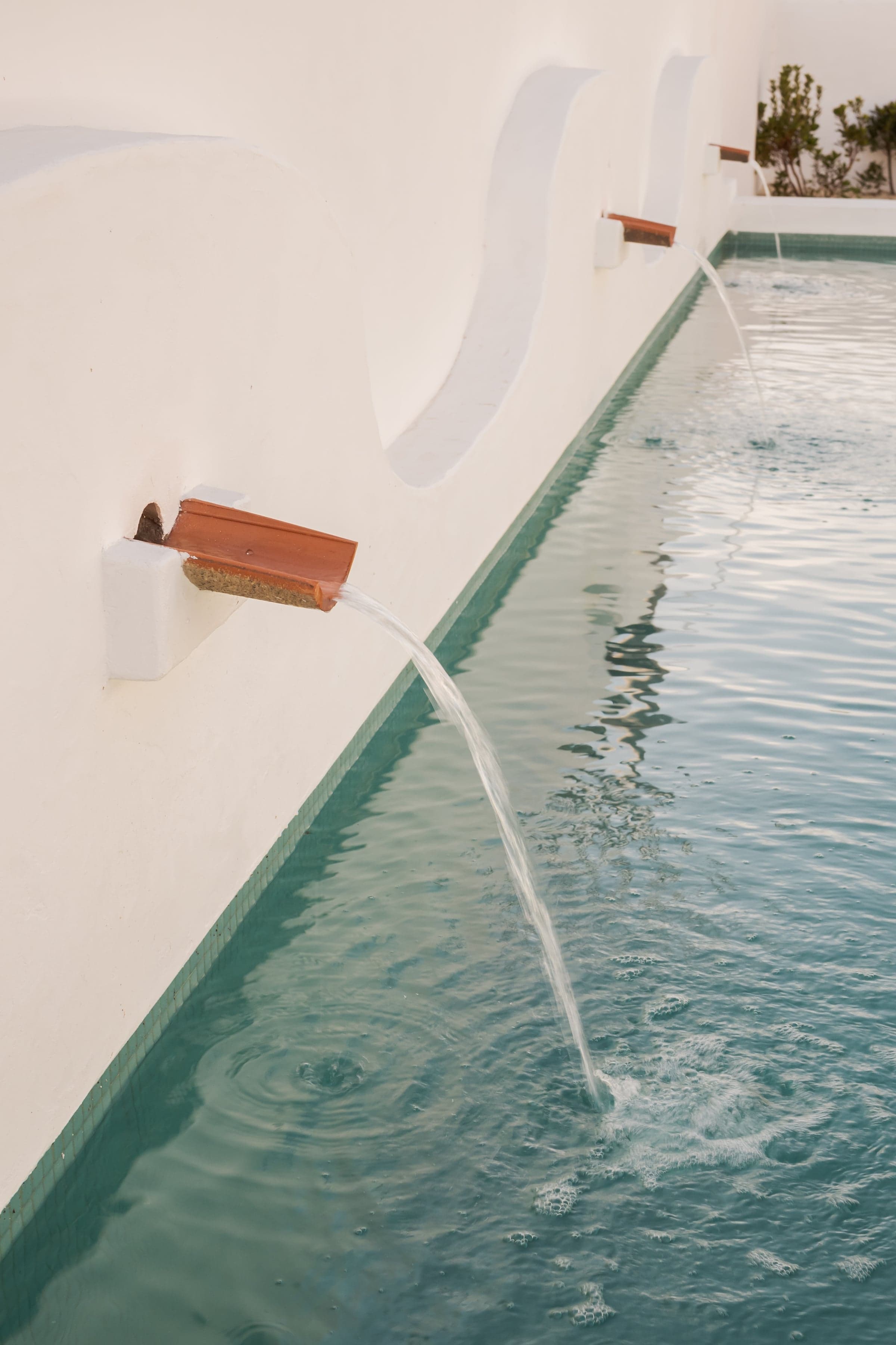 Detalhe da piscina